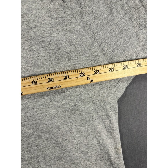 Champion Yale Baseball T Shirt Men's 2XL Gray Short Sleeve Varsity Ivy League - Picture 5 of 8